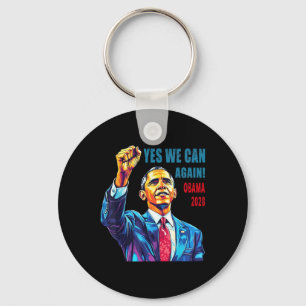 Obama 2028 Ja we kunnen weer Obama 48e President O Sleutelhanger