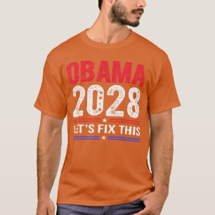 Obama 2028 Laten we dit oplossen T-shirt