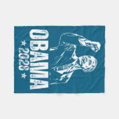 Obama 2028 Let's Fix This Obama 48th President Fleece Deken (Voorkant (Horizontaal))