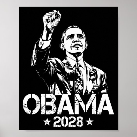 Obama 2028 Let's Fix This Obama 48th President Poster (Voorkant)