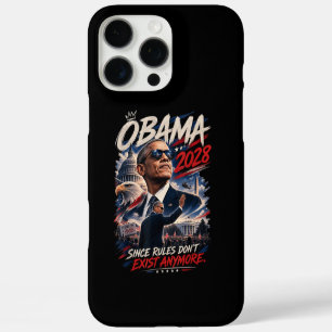 Obama 2028 Omdat Regels Niet Meer Bestaan iPhone 16 Pro Max Hoesje