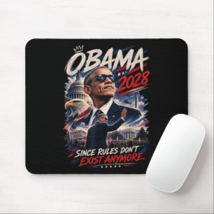 Obama 2028 Omdat Regels Niet Meer Bestaan Muismat