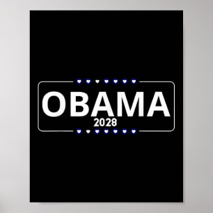 Obama 2028 Retro Obama President 2028 Obama 2 Poster