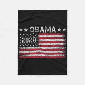 Obama 2028 Retro Vintage Fleece Deken