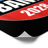 Obama 2028 Retro Vintage Poster (Hoek)
