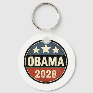 Obama 2028 Verkiezingspolitiek Sleutelhanger