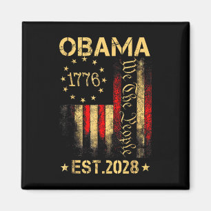 Obama 2028 Wij de mensen President 2028 Amerika FL Magneet
