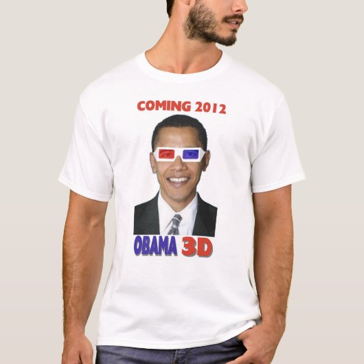 Obama 3D T-shirt (Voorkant)