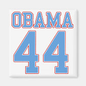 Obama - 44 magneet (Voorkant)