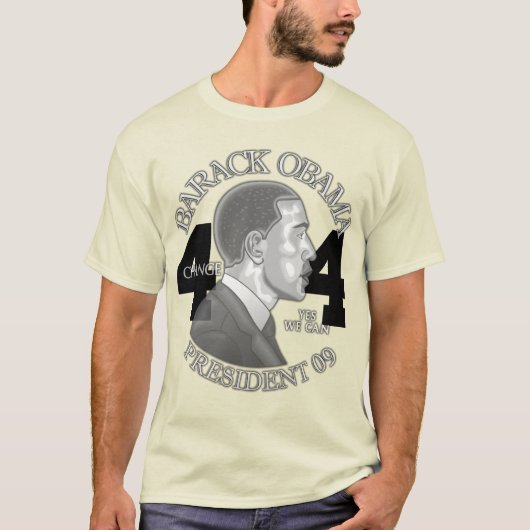 Obama 44 T-Shirt (Voorkant)