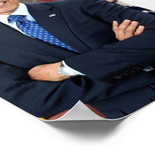 Obama 44e President Poster (Hoek)