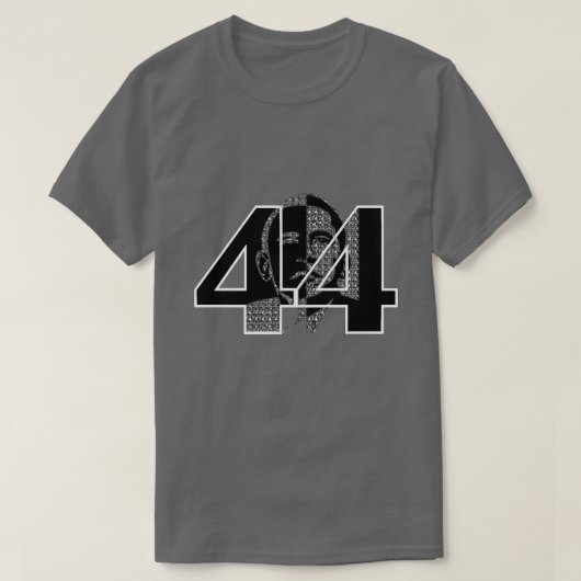 Obama 44e President T-Shirt (Design voorkant)