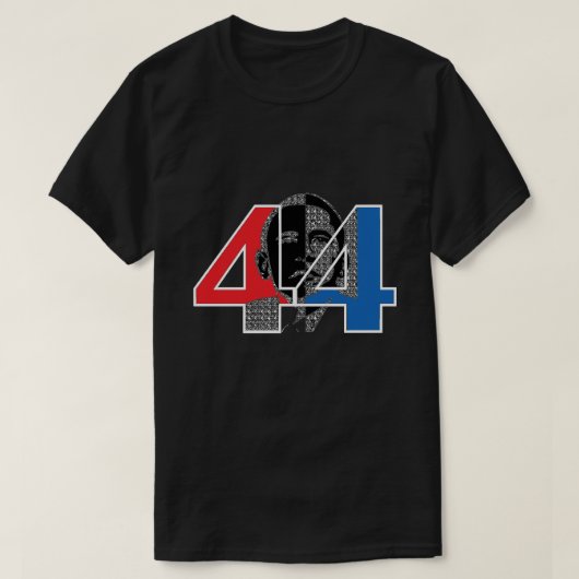 Obama 44e President T-Shirt (Design voorkant)