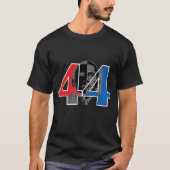 Obama 44e President T-Shirt (Voorkant)