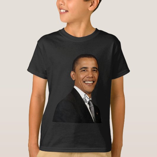 Obama,46e president van de VS_ T-shirt (Voorkant)