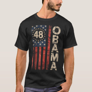 Obama 48e President Amerikaanse vlag voor Presi T-shirt
