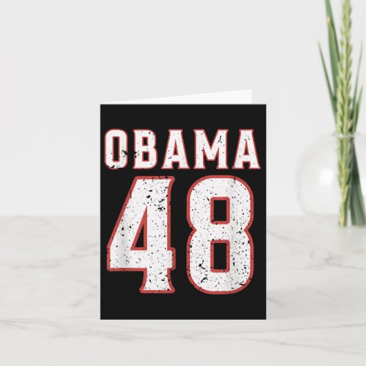 Obama 48ste President VS Amerika 2028 Kaart (Voorkant)