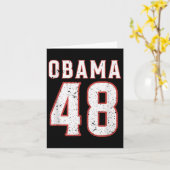 Obama 48ste President VS Amerika 2028 Kaart (Gele Bloem)