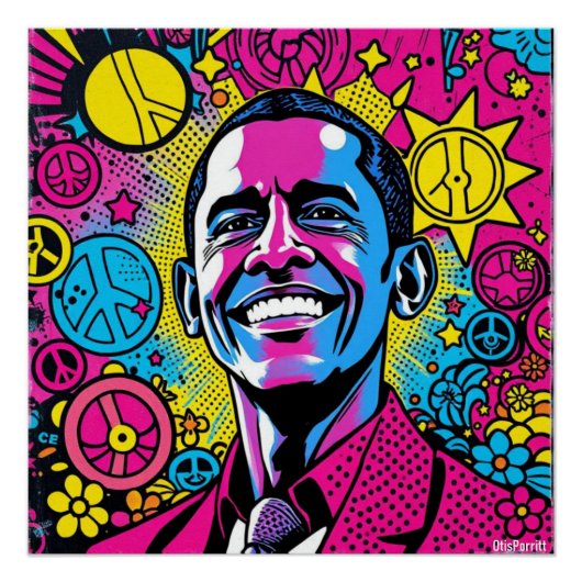 OBAMA-4 PERFECT POSTER (Voorkant)