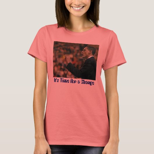 Obama 4 President T-shirt (Voorkant)