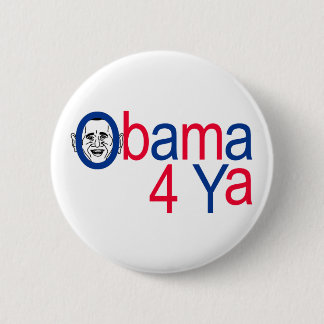 Obama 4 Ya Ronde Button 5,7 Cm