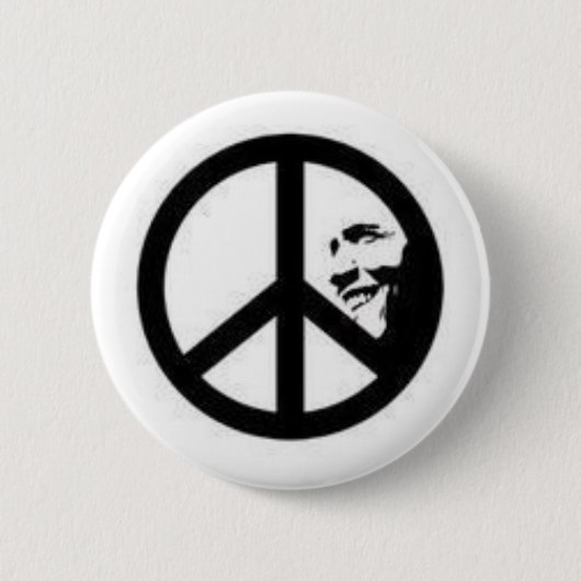 obama 6 ronde button 5,7 cm (Voorkant)