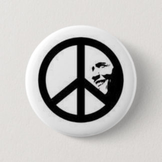 obama 6 ronde button 5,7 cm