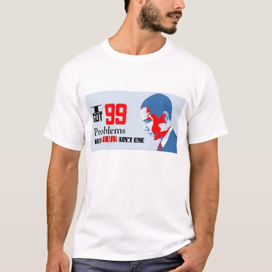 obama 99problemen t-shirt (Voorkant)