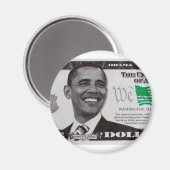 Obama 9 dollar Bill Magneet (Voorkant / Achterkant)