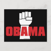 Obama aan. briefkaart (Voorkant)