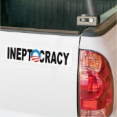 Obama Administration Ineptocracy Bumpersticker (Op Truck)