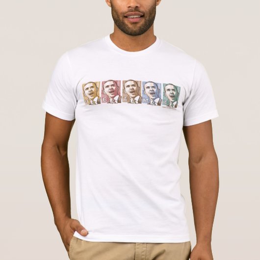 Obama Afbeelding Shirt (Voorkant)