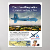 Obama Airways Drone Parody Poster (Voorkant)