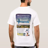 Obama Airways  Drone Shirten T-shirt (Achterkant)