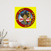 Obama all Pet No Cattle Poster (Keuken)