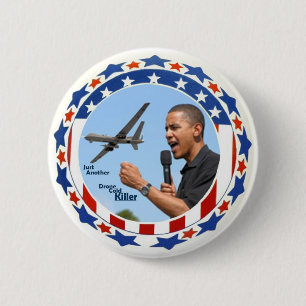 Obama: Alleen nog een drankkolkiller Ronde Button 5,7 Cm