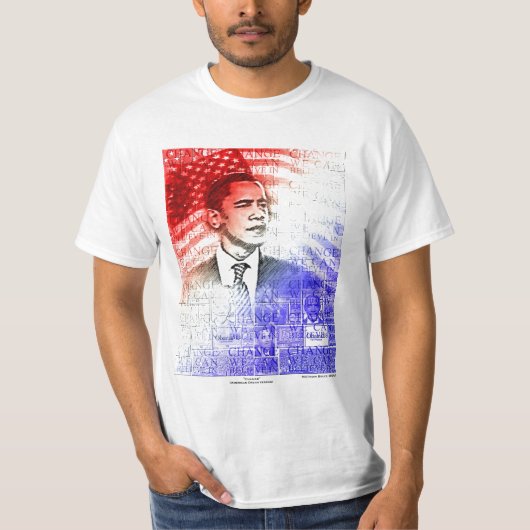 Obama American Dream T-Shirt (Voorkant)