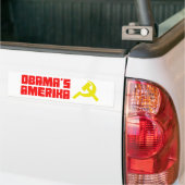 Obama Amerika 3 Bumpersticker (Op Truck)