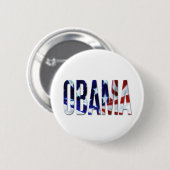 Obama Amerika vlag Ronde Button 5,7 Cm (Voorkant /achterkant)
