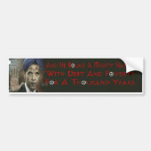 Obama Anti-Christus Bumpersticker (Voorkant)