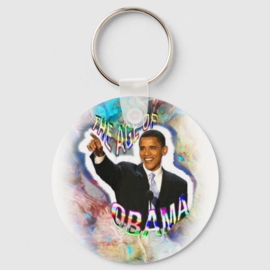 Obama Aquarius Sleutelhanger (Voorkant)