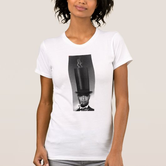 Obama As Lincoln T-shirt (Voorkant)