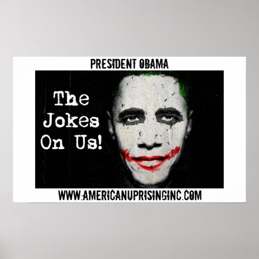 Obama AUI Joker Poster (Voorkant)