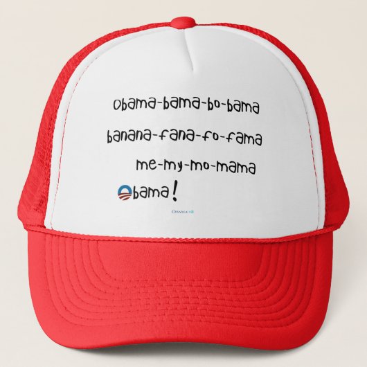 Obama-bama-bo-ama-Pet Trucker Pet (Voorkant)