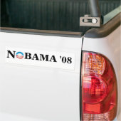 obama, BAMA FRAUD - Gepersonaliseerd - C.. - Geper Bumpersticker (Op Truck)