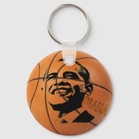 Obama Basketball Sleutelhanger (Voorkant)