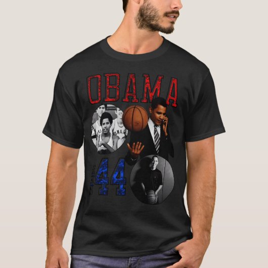 Obama Basketball T-shirt (Voorkant)