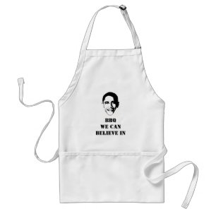 OBAMA BBQ APRON STANDAARD SCHORT