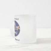 Obama Beer Mok! Matglas Koffiemok (Voorkant links)