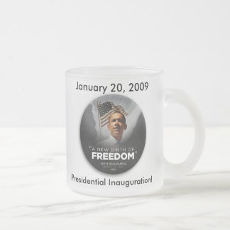 Obama Beer Mok! Matglas Koffiemok